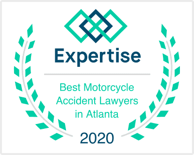 Best Atlanta Motorcycle Accident Lawyer 2020 Badge 